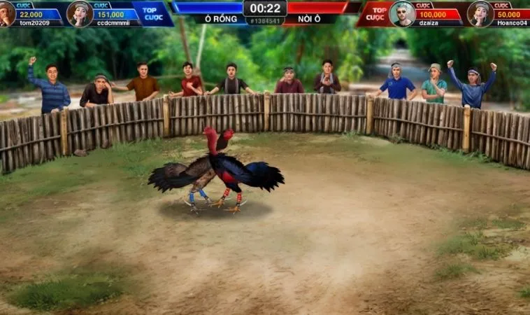 Giao diện chơi Đá Gà 3D Tại F168