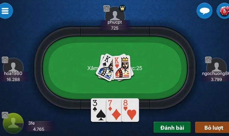 Giao diện chơi Sâm Lốc F168