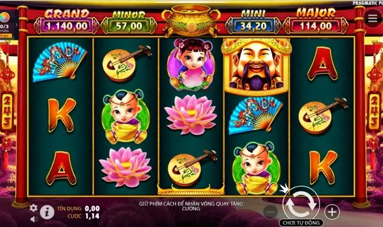 Bí Quyết Quay Nổ Hũ Thần Tài F168 Trúng Thưởng Siêu Khủng Ngay 2 Giao diện chơi Nổ Hũ Thần Tài F168