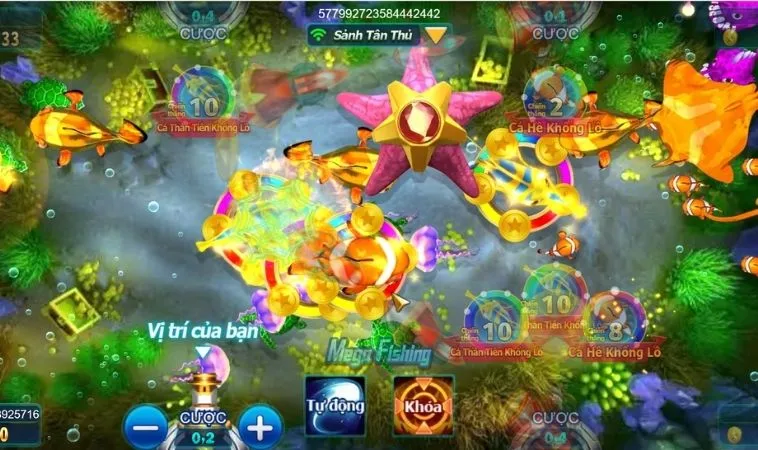 Bí Quyết Thắng Lớn Vua Bắn Cá F168 Dành Cho Tân Thủ Siêu Hay 2 Giao diện chơi Vua Bắn Cá F168